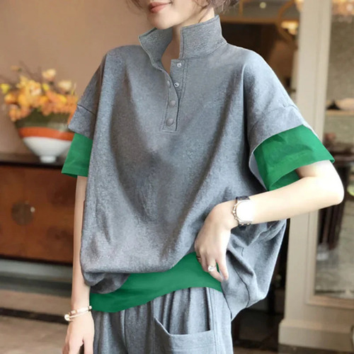 Pantalones Cortos De Traje Gris, Ajuste Cómodo