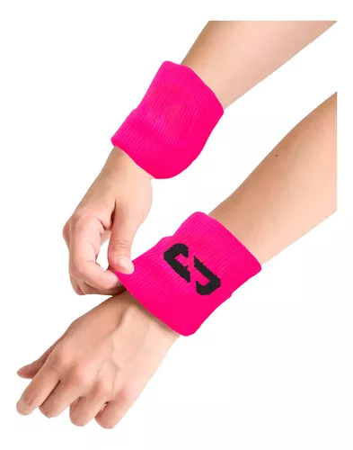 Muñequeras Sixty Tenis Padel Par Cortas Squash Wristbands