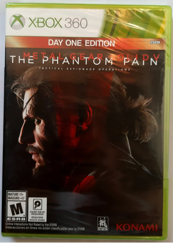 Metal Gear Solid V The Phantom Pain Xbox 360 Físico Nuevo