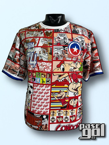 Camiseta Chile Condorito Seleccion Chilena