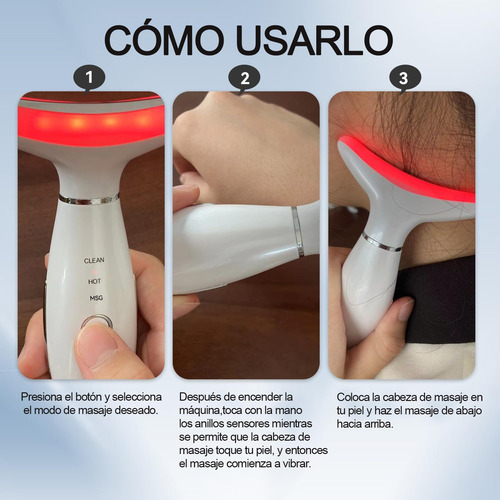 Radiofrecuencia Masajeador Reductor Papada Antiarrugas