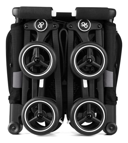 Carrinho Bebê Pockit Air All-terrain Velvet Black 15kg Cor Preto Chassi Preto