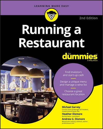 Libro Running A Restaurant For Dummies Nuevo