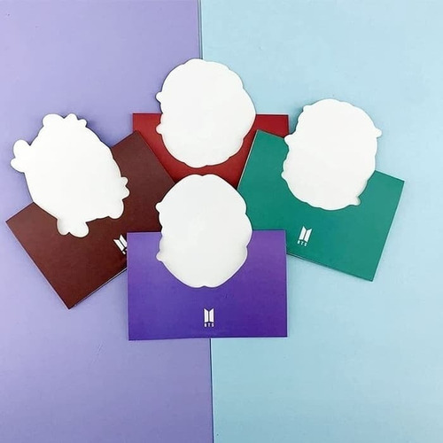Imagen 2 de 4 de Carta Postal Bts Bt21 Kpop 2019 Importadas Corea Exclusivas