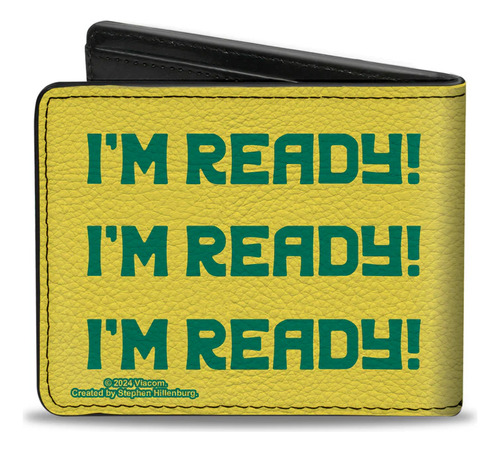Cartera Bob Esponja Estoy Listo Nickelodeon Amarillo Estoy Listo