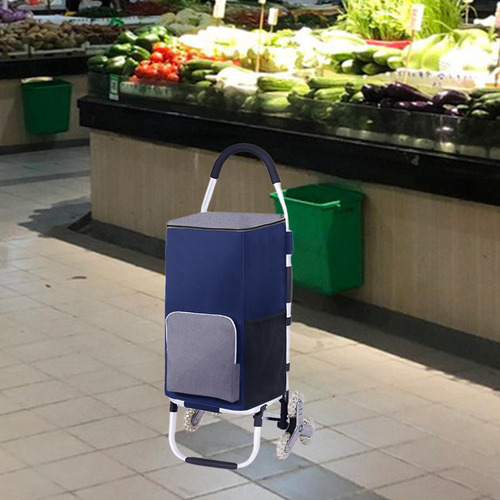 Bolsa Para Carrito De Compras, Bolsa Térmica Con Bolsillo