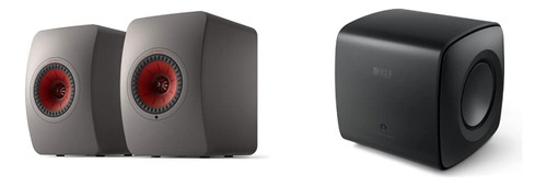 Kef Ls50 Wireless Ii (par Gris Titanio) Subwoofer Kc62