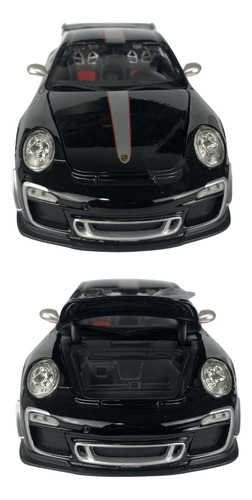 Miniatura Porsche Preto 911 Gt3 Rs 4.0 1:18 Bburago