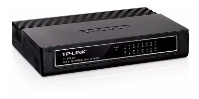 Switch 16 Bocas Tp-link Sf1016d 16 Puertos 10/100mbps Sf1016