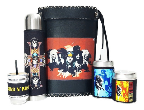 Set Matero Equipo Kit De Mate Guns N´ Roses M2, Marbry Shop