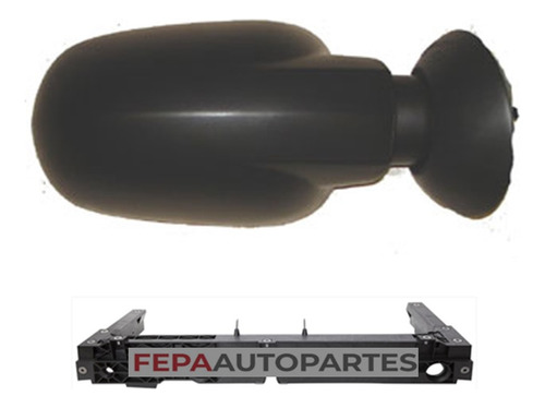 Cacha Espejo Exterior Renault Logan Sandero 07/09 C/ Control