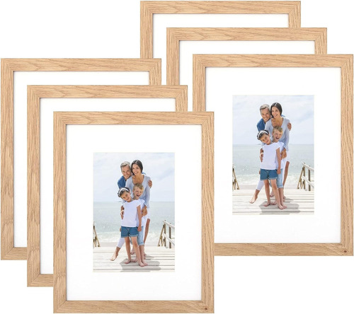 Set X6 Cuadros C/ Vidrio Para Fotos Wall Art Calidad Premium