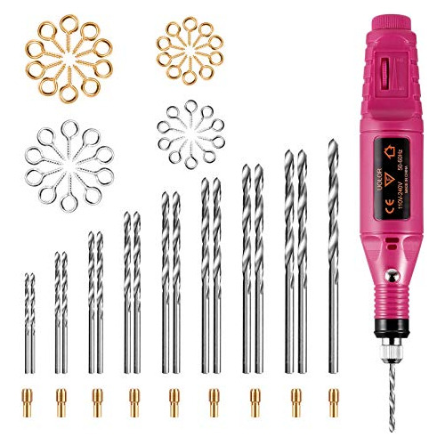 Electric Corded Hand Drill Kit, Electrical Pin Vise Set...