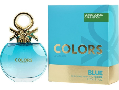 Perfume United Colors Blue Dama - mL a $1636