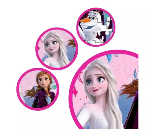 Quebra-Cabeça - 150 Peças - Disney - Frozen
