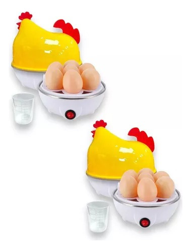 Cocedor De Huevos Gallina Cocedora Huevos Hervidor X2