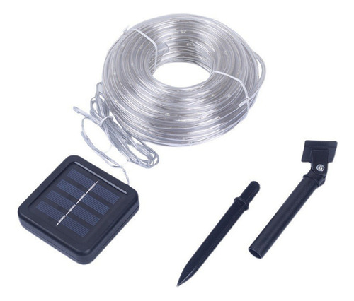 Yy Cadena De Tubos Led Solares De Luces Decorativas Para