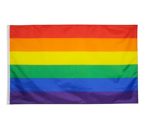Bandera Pride, Lgbt+, Orgullo, Gay, Arcoiris. (90x150cm)