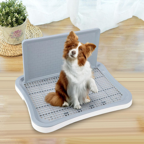 Bandeja De Baño Para Entrenamiento De Mascotas, Rejillas De