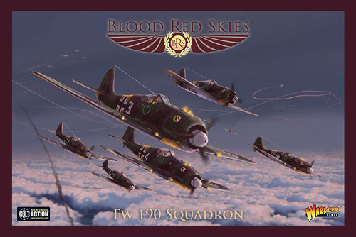 Blood Red Skies German Fw 190 Squadron 1:200 Juego De Guerra