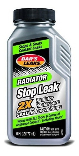 Barras Leaks 1194 Gray Radiator Stop Leak 6 Oz