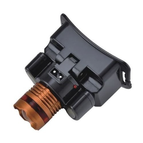 Kit De Linterna Led Frontal Para Casco Con Panel Solar