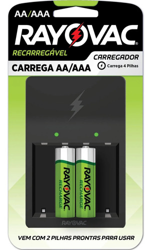 Carregador Com 2 Pilha Pequena Aa 1350mah Para Controle Xbox