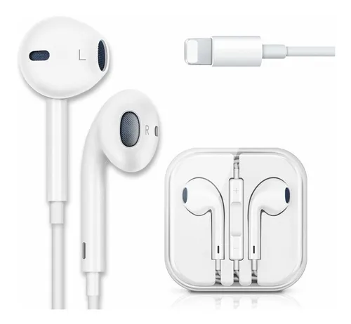 Auriculares Manos Libres Service Pack Lightning para Iphone 7, 7+, 8, 8+,  X, Xs, Xs Max, Xr - Repuestos Fuentes