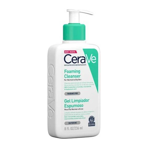 Gel Cerave De Limpieza Piel Normal A Grasa