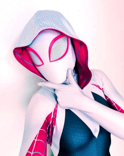 Cosplay Gwen Stacy Spiderman Marvel Disfraz Anime Sexy Manga