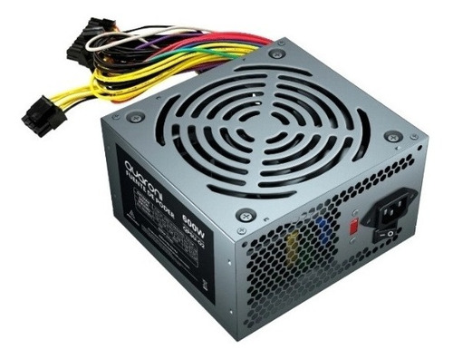 Fuente De Poder Quaroni 600w Metalico 24 Pin Psu-02 Color Plateado