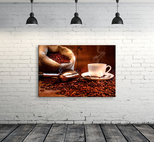 Cuadro Cafe Coffee Cafeteria Decorativo 40x60 Cm