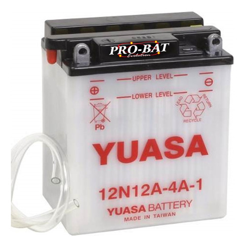 Bateria Yuasa 12n12a-4a-1 Moto Cuatriciclo Jetski. C/liquido