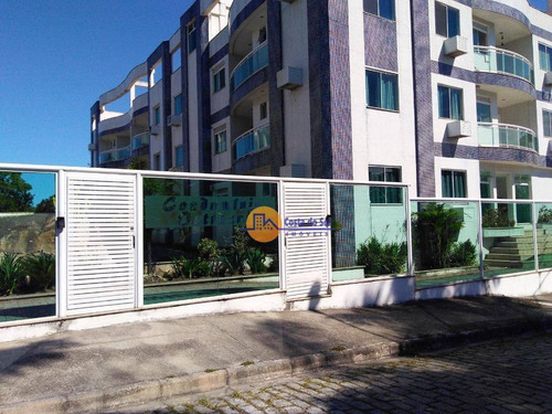 Maravilhoso Apartamento Com 2 Dormitórios À Venda, 72 M² Por R$ 255.000 - Costazul - Rio Das Ostras/rj - Ap0586