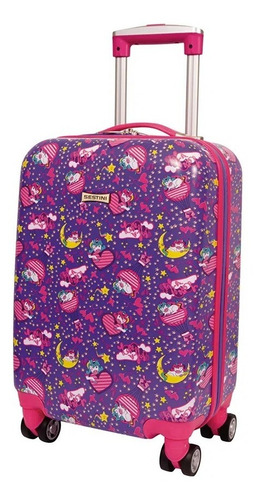 Imagem 3 de 9 de Kit Mochila Malinha Unicórnio Escolar Infantil 4 Rodinha 360