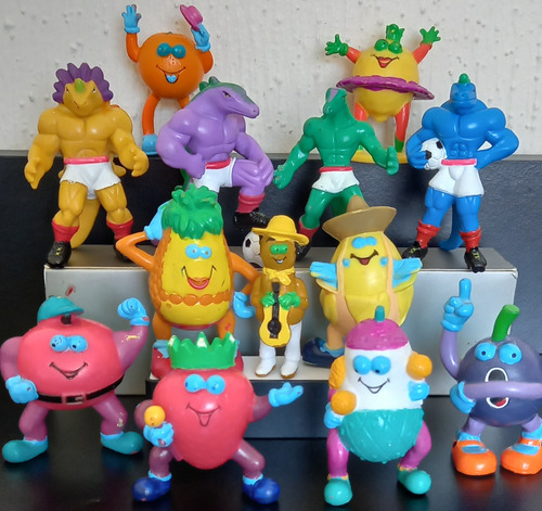 Megasaurios Y Frutas Boing, Completas, Sets De Muñecos