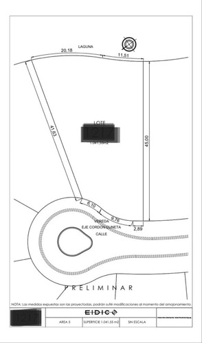 Ote En Venta A La Laguna En San Matias Area 5 1042 M2 Escobar