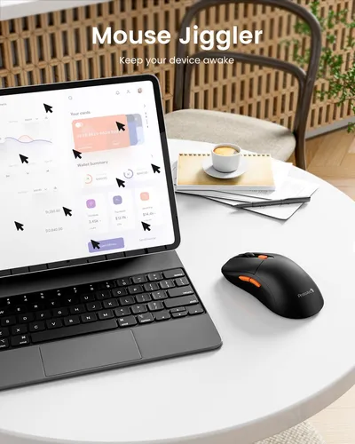 Mouse Inalámbrico Recargable Usb C Dual Indetectable Em15