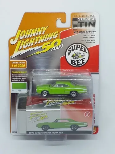 Johnny Lightning JLCP7080 - 1970 Dodge Coronet Super Ape 1/64 Blu Brillante - Nuovo