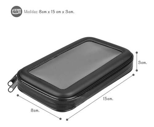 Estuche Funda Porta Celular Bicicleta Tactil Ciclismo.
