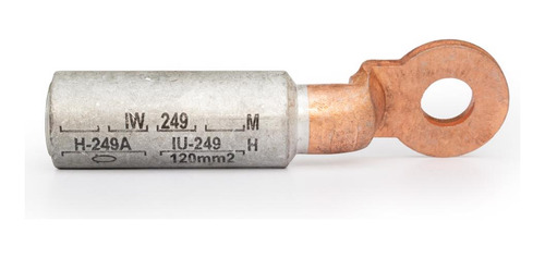 Terminal Bimetálico De Compressão 120mm Olhal Intelli Tbta