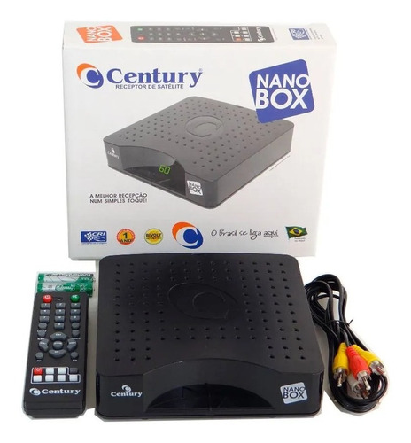 Receptor Century Para Antena Parabolica Nanobox