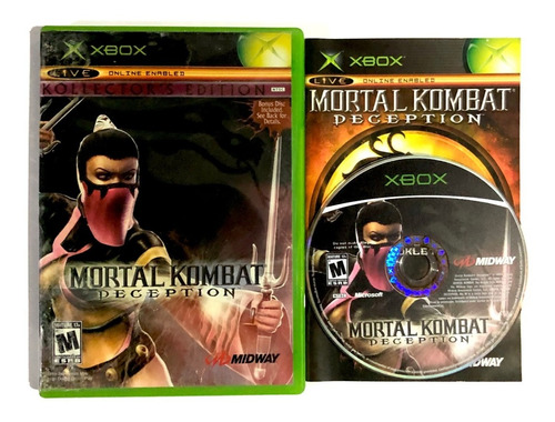 Mortal Kombat Deception Mileena - Juego Original Xbox