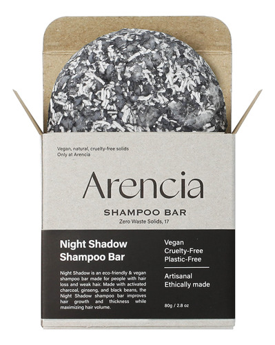 Arencia Night Shadow - Barra De Champ Para Crecimiento Y Prd