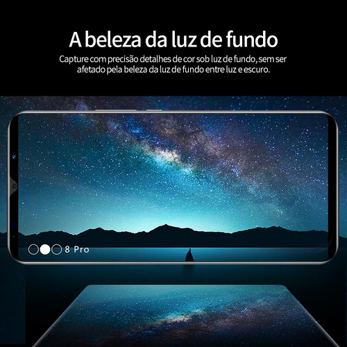 P Smartphone Barato 8 Pro 3g Ram 512 Mb Rom 4 Gb Ouro Rosa