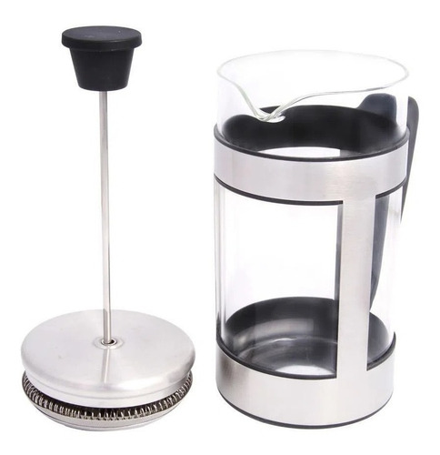 Imagen 2 de 4 de Cafetera Metal Embolo 800ml Pettish Online