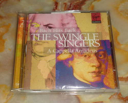 The Swingle Singers - Bach Hits Back - 2 Cds Holanda