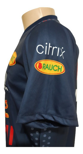 Imagem 4 de 4 de Camiseta Verstappen Red Bull 2021 - Azul-escuro