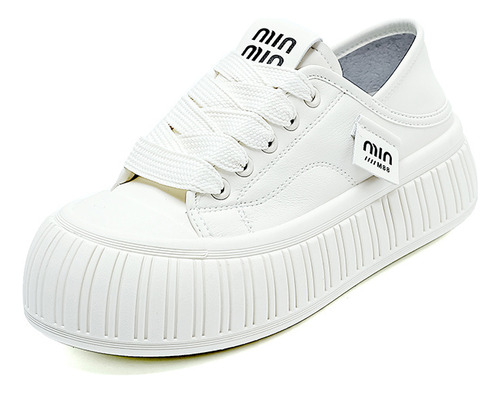 Zapatos Blancos Casuales Para Mujer Xm-ma03