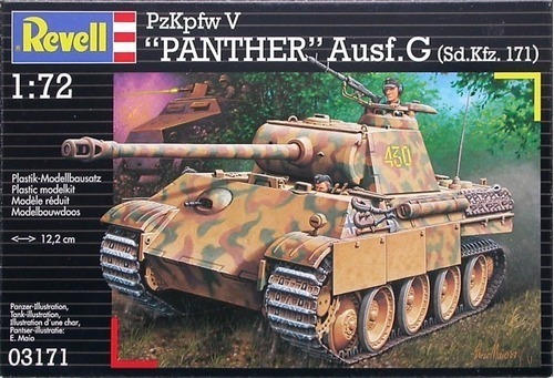Pzkpfw V  Panther  Ausf.g 1:72 Revell 03171 Milouhobbies